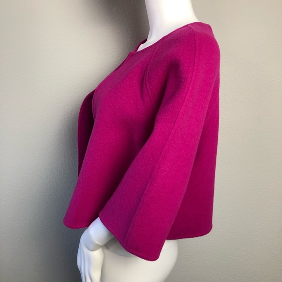 Victor Alfaro Cape Sweater Size 8 Pink - Picture 4 of 7